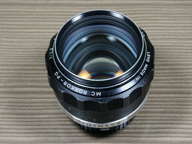 Minolta ミノルタ MC Rokkor PG 58mm f1.2 鷹の目